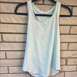 Women's Light Blue Sleeveless Top